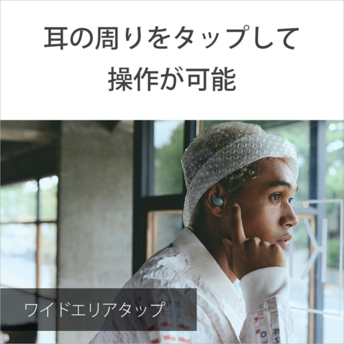 ソニー(SONY) WF-LS910N-BZ ブラック LinkBuds Fit 完全ワイヤレスイヤホン Bluetooth5.3 その他ヘッドホン・イヤホン