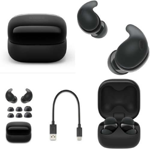 ソニー(SONY) WF-LS910N-BZ ブラック LinkBuds Fit 完全ワイヤレスイヤホン Bluetooth5.3 その他ヘッドホン・イヤホン