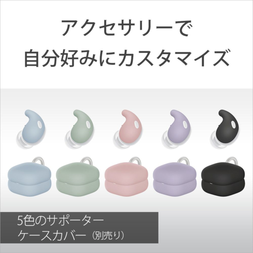 ソニー(SONY) WF-LS910N-BZ ブラック LinkBuds Fit 完全ワイヤレスイヤホン Bluetooth5.3 その他ヘッドホン・イヤホン