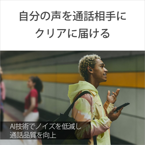 ソニー(SONY) WF-LS910N-BZ ブラック LinkBuds Fit 完全ワイヤレスイヤホン Bluetooth5.3 その他ヘッドホン・イヤホン