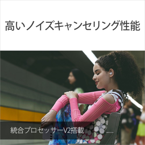 ソニー(SONY) WF-LS910N-BZ ブラック LinkBuds Fit 完全ワイヤレスイヤホン Bluetooth5.3 その他ヘッドホン・イヤホン
