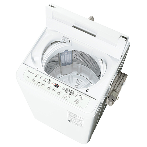 取付無料！最新！パナソニックおしゃれホワイトインテリア槽乾燥付き洗濯機！冷蔵庫 取付無料！最新！パナソニックおしゃれホワイトインテリア槽乾燥付き