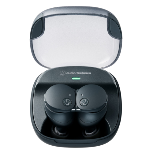 【長期保証付】オーディオテクニカ(audio-technica) ATH-CKS50TW2BK ブラック 完全ワイヤレスイヤホン マグネティックスイッチ機能_4