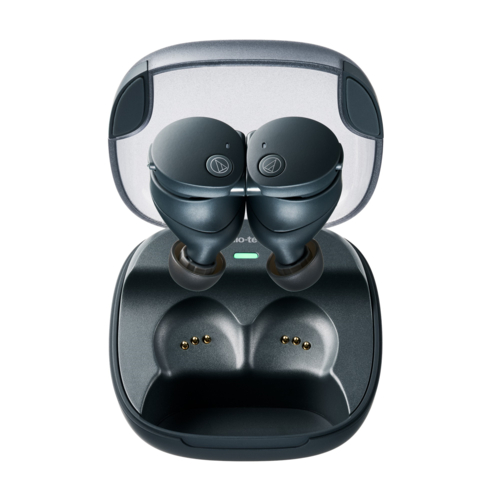 【長期保証付】オーディオテクニカ(audio-technica) ATH-CKS50TW2BK ブラック 完全ワイヤレスイヤホン マグネティックスイッチ機能_5
