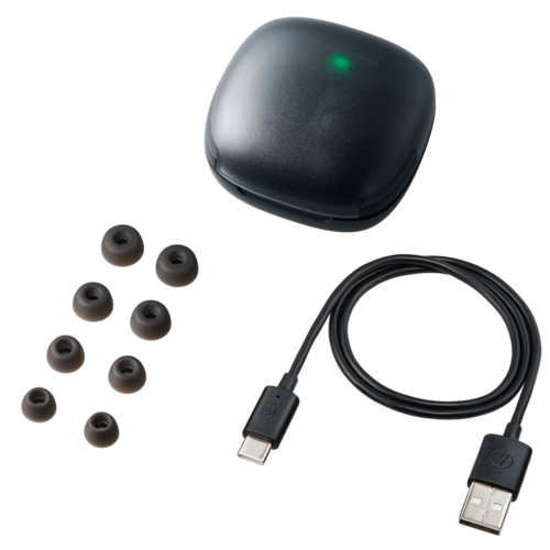 【長期保証付】オーディオテクニカ(audio-technica) ATH-CKS50TW2BK ブラック 完全ワイヤレスイヤホン マグネティックスイッチ機能_6