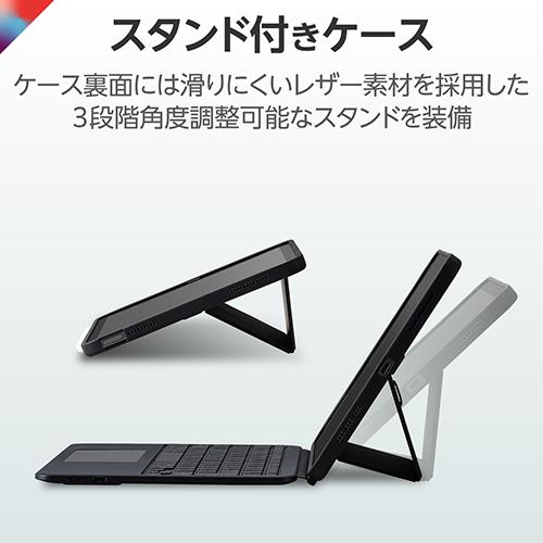 エレコム(ELECOM) TKCA12BPBK ブラック 10.9インチ 第10世代 用 キーボード付きケース Bluetooth_5