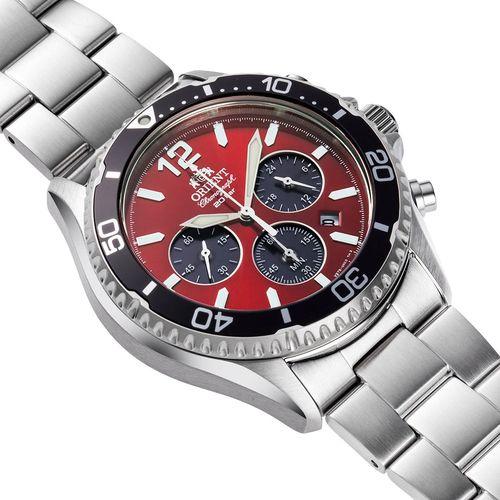 【長期保証付】オリエント(ORIENT) RN-TX0207R Orient Mako Sports Collection クオーツ ソーラー式 腕時計 国内正規品_2