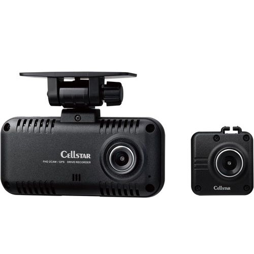 セルスター(CELLSTAR) CS-54FH 2カメラドライブレコーダー 32GB付_3