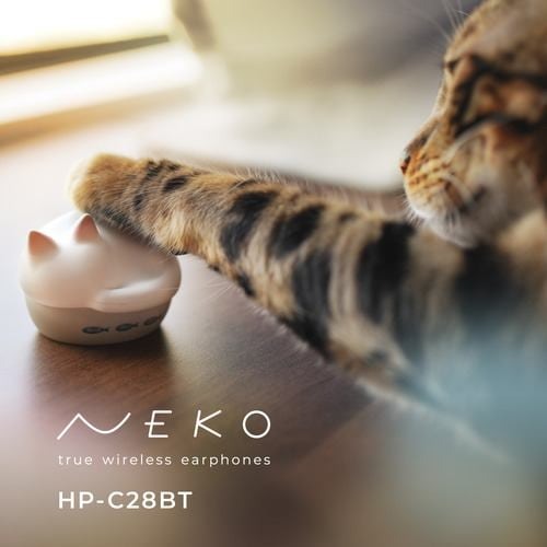 ラディウス(radius) HP-C28BTW(シロ) 猫のかたちの完全 ラディウス(radius) HP-C28BTW(シロ) 猫のかたちの完全
