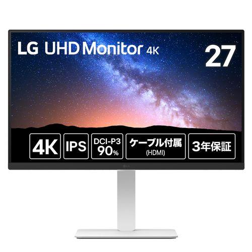 LGエレクトロニクス(LG) 27US550-W LG UHD Monitor 27型 4Kモニターの通販は 33,543円
