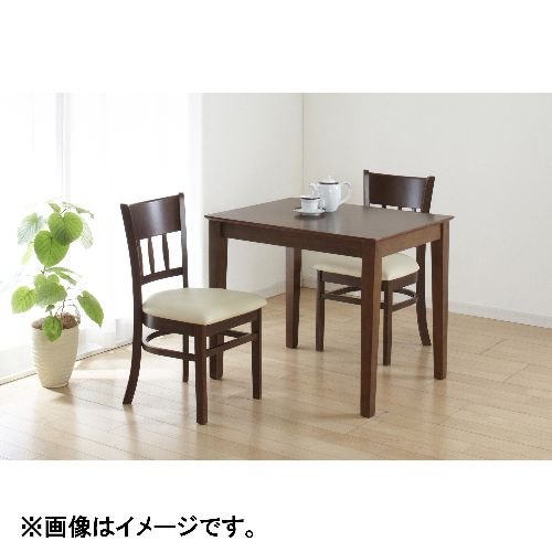 クロシオ 【完成品】4129 ダイニングチェアー2脚組マーチ ニューブラウン_2