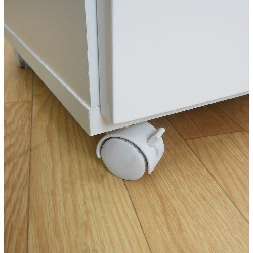 クロシオ 【一部組立】23713 ダイニングダストボックス4D ホワイト