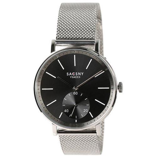 サクスニーイザック(SACCSNYYSACCS) SYA15145S-BKM ブラック SACCSNY Y’SACCS サクスニーイザック アナログ メンズ腕時計 国内正規品