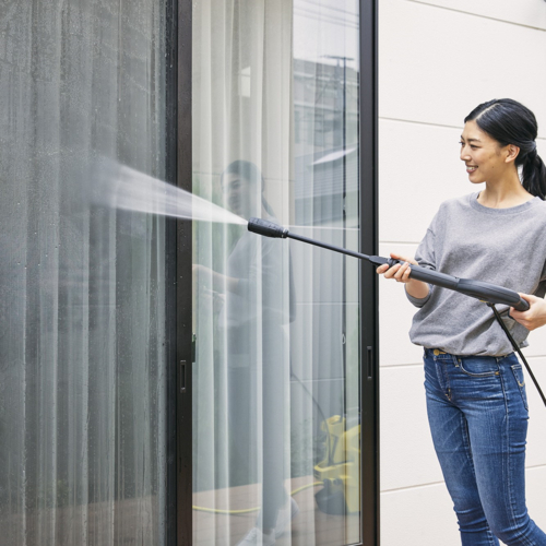 ケルヒャー(KARCHER) K3 サイレント プラス ベランダ 家庭用 高圧洗浄機 60Hz 西日本 専用 静音 デッキクリーナー付き_4