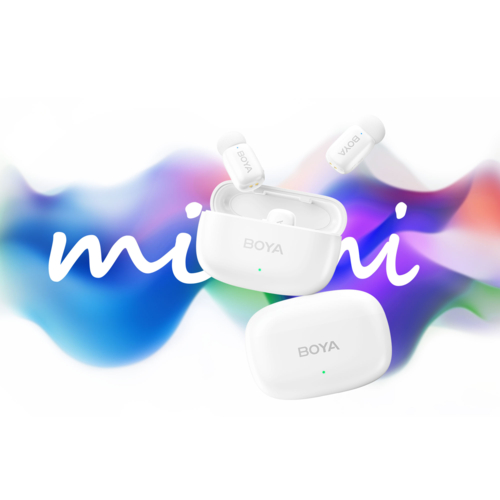 BOYA(ボーヤ) BOYA mini13(ホワイト) コンパクトワイヤレスマイク USB Type-C、Lightningコネクタ対応_8
