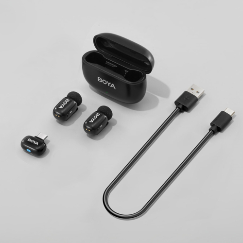 BOYA(ボーヤ) BOYA mini14 ブラック コンパクトワイヤレスマイク USB Type-C対応