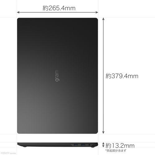 LGエレクトロニクス(LG) 17Z90TP-GD88J LG gram Pro 17 17型 Core Ultra 7/32GB/1TB オブシディアンブラック Windows 11 Home ノートパソコン_12