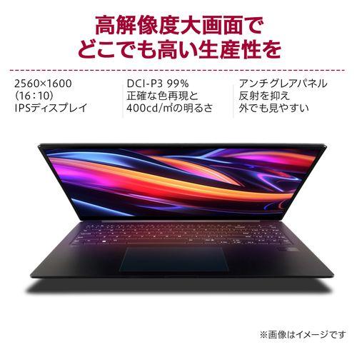 LGエレクトロニクス(LG) 17Z90TP-GD88J LG gram Pro 17 17型 Core Ultra 7/32GB/1TB オブシディアンブラック Windows 11 Home ノートパソコン_3