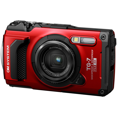 【長期保証付】OM SYSTEM Tough TG-7 RED レッド 防水・防塵・耐衝撃 デジタルカメラ