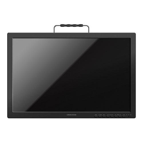 グリーンハウス 19V型バッテリー内臓ポータブルテレビ グリーン