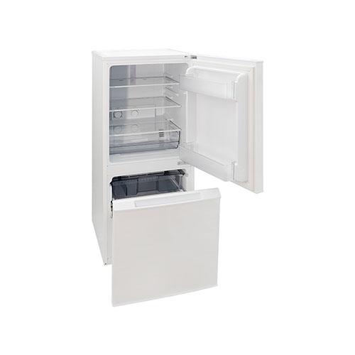 未使用品 エスケイジャパン ノンフロン ファン式冷凍冷蔵庫 SR-A140NF SKJAPAN(エスケイジャパン) SR-A140NF ホワイト 2ドア冷蔵庫 右開き