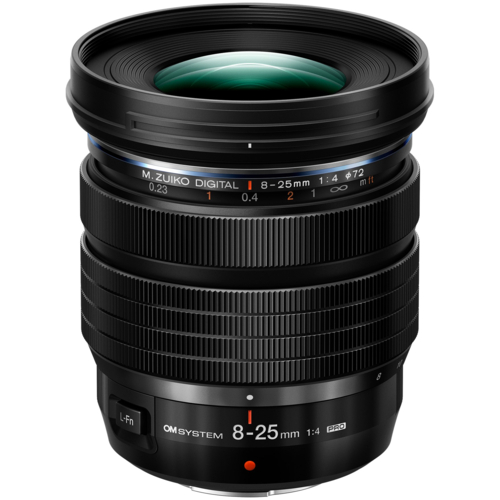 OM SYSTEM M.ZUIKO DIGITAL ED 8-25mm F4.0 PRO マイクロフォーサーズマウント 高倍率ズームレンズ