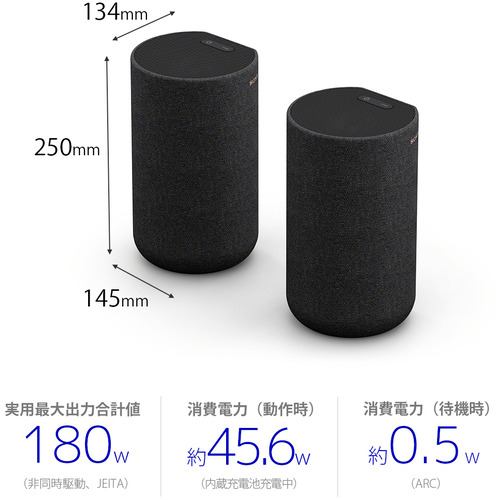 ソニー(SONY) SA-RS5 リアスピーカー 2台1組【公式通販】