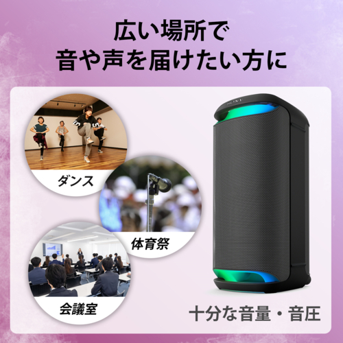 ソニー(SONY) SRS-XV800 ワイヤレスポータブルスピーカー_1