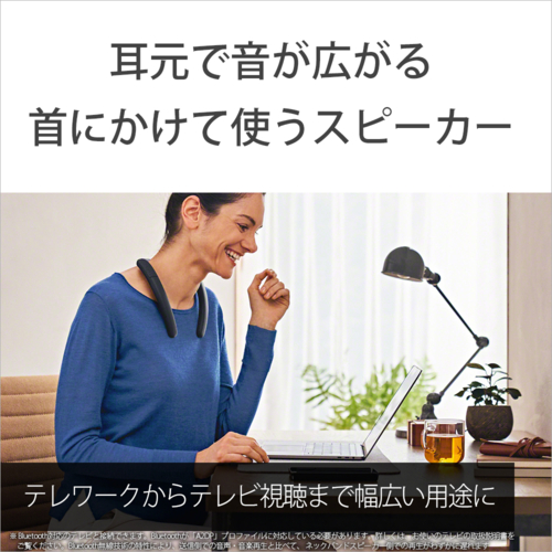 【長期保証付】ソニー(SONY) SRS-NB10 H チャコールグレー ワイヤレスネックバンドスピーカー_2