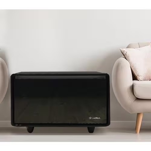 LOOZER(ルーザー) LOOZER SMART TABLE STB65 BLACK ワイヤレス充電 1ドア冷蔵庫付テーブル 65L_2