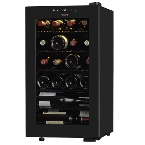 さくら製作所 SB22 ブラック ZERO CLASS Smart ワインセラー 55L 22本