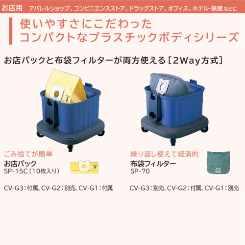 日立(HITACHI) CV-G1 業務用掃除機_2