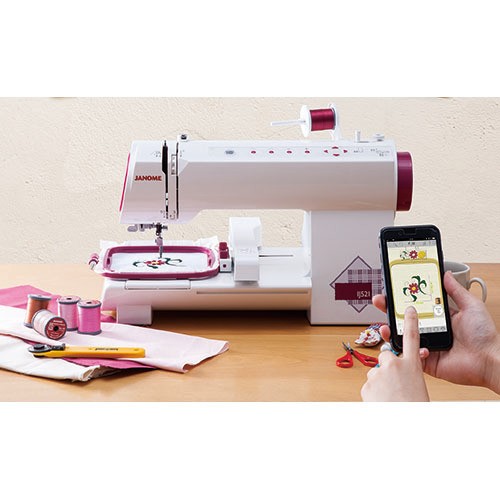 【長期保証付】ジャノメ(janome) IJ521 スマートミシン 刺繍ミシン_1
