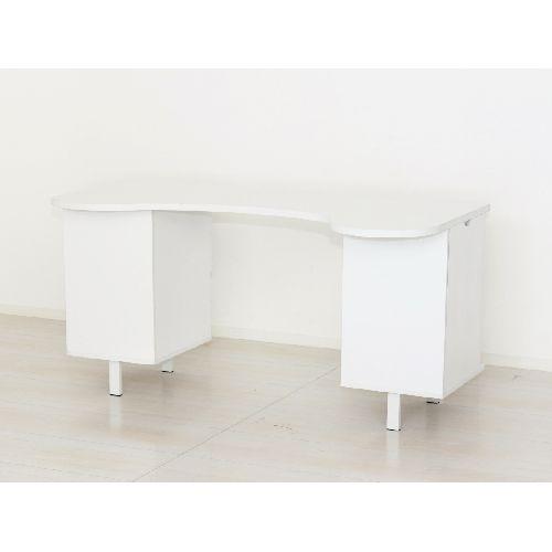 32676 ネイルデスクW1400 クロシオ クロシオ 組立式ネイルデスク W1400 32676 ネイルデスクの通販