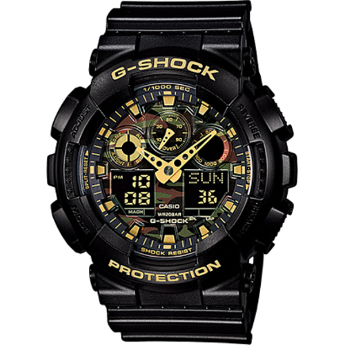 【長期保証付】CASIO(カシオ) GA-100CF-1A9JF G-SHOCK ジーショック 国内正規品 メンズ 腕時計