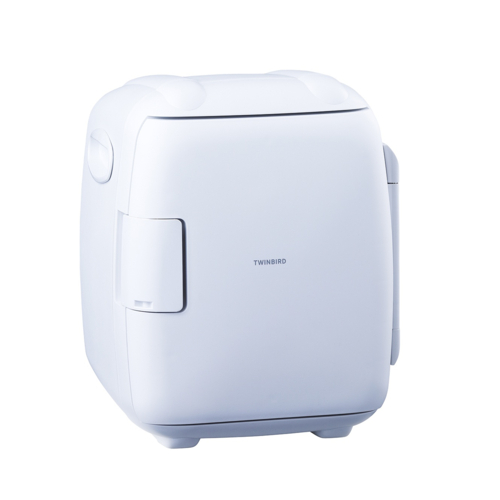 ツインバード(TWINBIRD) HR-EB06W ホワイト 2電源式コンパクト電子保冷保温ボックス 冷温庫 5.5L