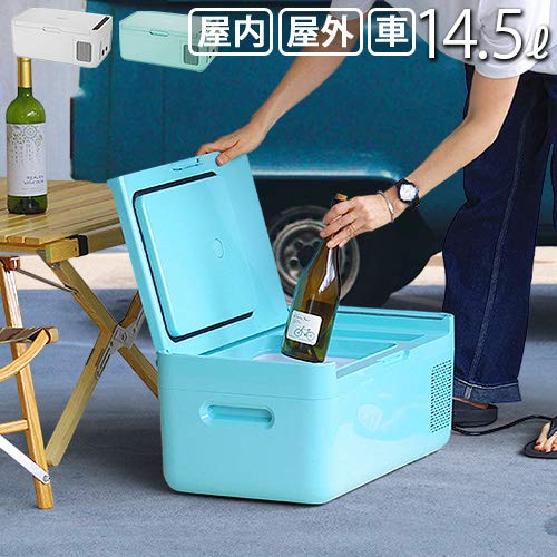 【長期保証付】ドメティック(Dometic) MCG15BL ブルー ポータブル2way コンプレッサー冷凍庫 保冷庫 14.5L