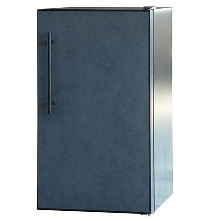 【設置＋リサイクル】Life on Products(ライフオンプロダクツ) LPRKC001-DS ダークストーン ノンフロン冷凍庫 右開き 60L 幅471mm