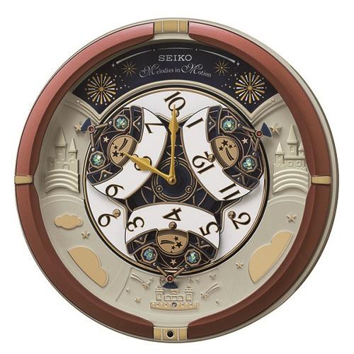 セイコー(SEIKO) RE601B 茶メタリック からくり・アミューズ 掛時計