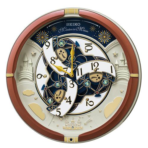 セイコー(SEIKO) RE601B 茶メタリック からくり・アミューズ 掛時計_2