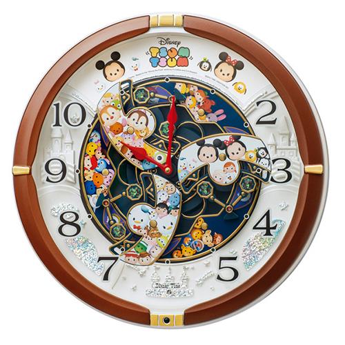 セイコー(SEIKO) FW588B 茶メタリック塗装 Disney クオーツ掛け時計_2
