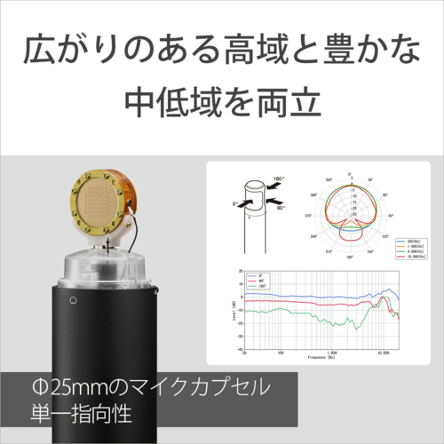 ソニー(SONY) C-80 コンデンサーマイクロホン ホームスタジオ用マイク_2