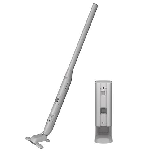 【長期5年保証付】パナソニック(Panasonic) MC-NS70F-H ライトグレー セパレート型コードレススティック掃除機 クリーンドック 自動ゴミ収集