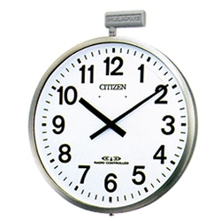 シチズン(CITIZEN) 4MY611-B19 銀色ヘアライン仕上 パルウェーブM611B 壁面取り付電波時計