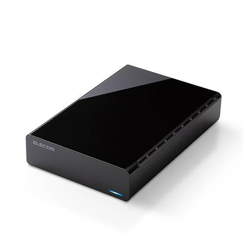 エレコム(ELECOM) ELD-HTV060UBK ブラック HDD 外付けハードディスク 6TB ファンレス静音設計 ラバーフット付 21,673円