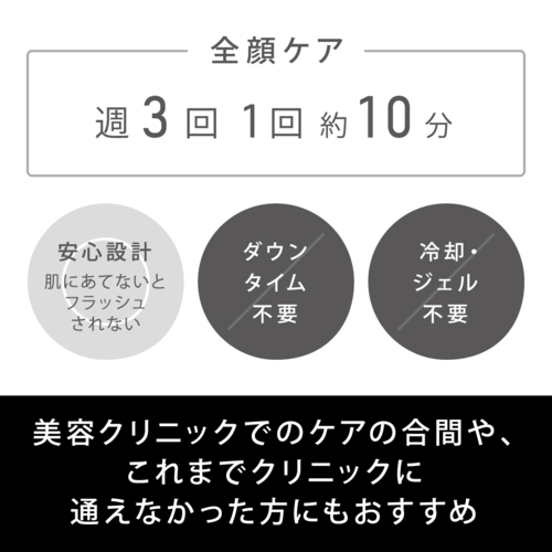 パナソニック(Panasonic) EH-SL85-W ホワイト 光美顔器 フォトブライトショット LED美顔器_2