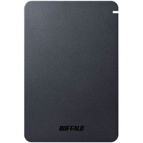 バッファロー(BUFFALO) HD-PGF1.0U3-BKA ブラック ポータブルHDD 1TB USB3.1 Gen1 /3.0/2.0接続 耐衝撃_3