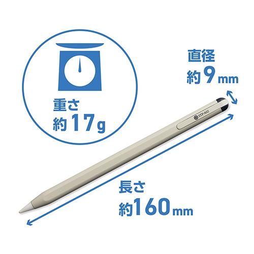 ミヨシ STP-A02-NV(ネイビー) iPad専用タッチペン 高感度タイプ タッチペン・スタイラス（スマホ・タブレット用）