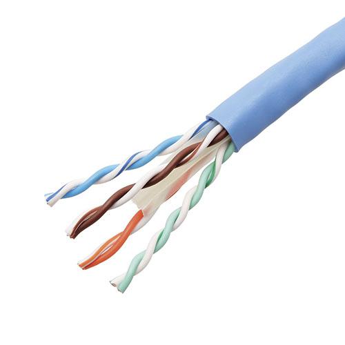 エレコム(ELECOM) LD-GPAL/BU100RS ブルー Cat6A 長尺LANケーブル 100m