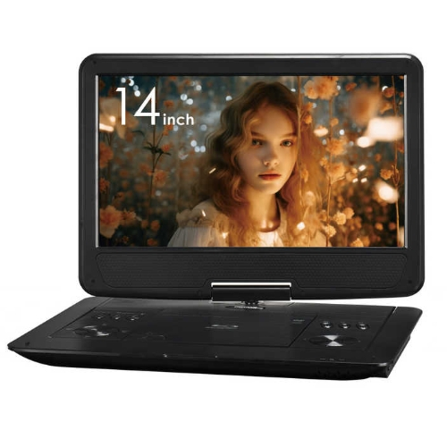 GREEN HOUSE(グリーンハウス) GH-PBD14B-BK(ブラック) 14型 ポータブルブルーレイディスクプレーヤー